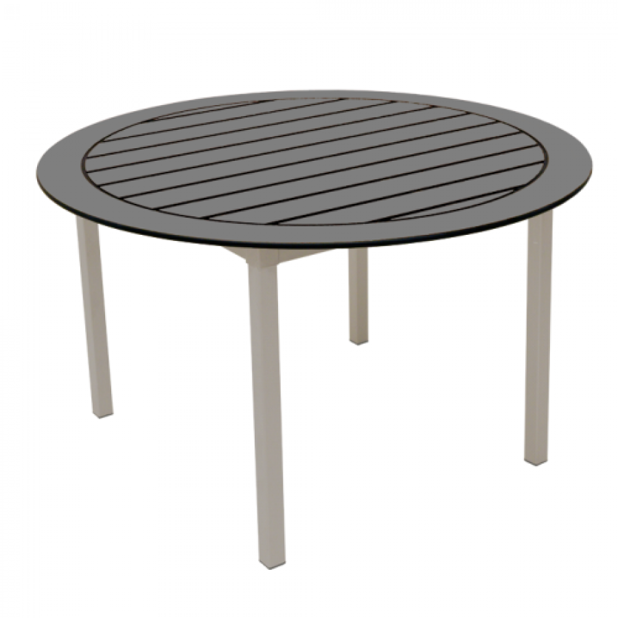 Enviro Slatted Round Outdoor Table